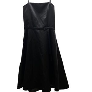 NWT GoJane prom formal cocktail size small sleeveless black dance dress